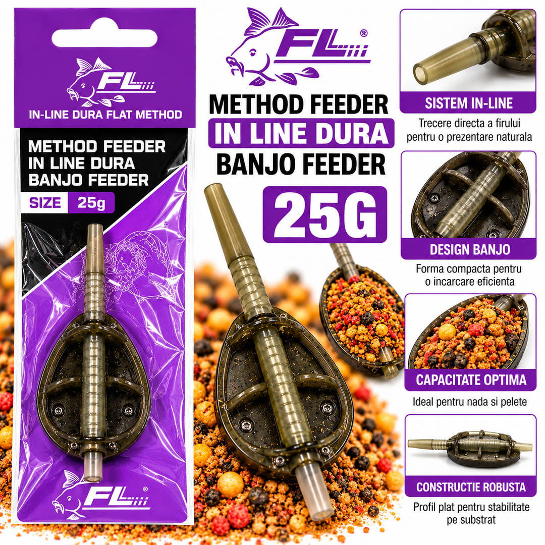 Momitor Method Feeder FL In-Line Banjo – 25g