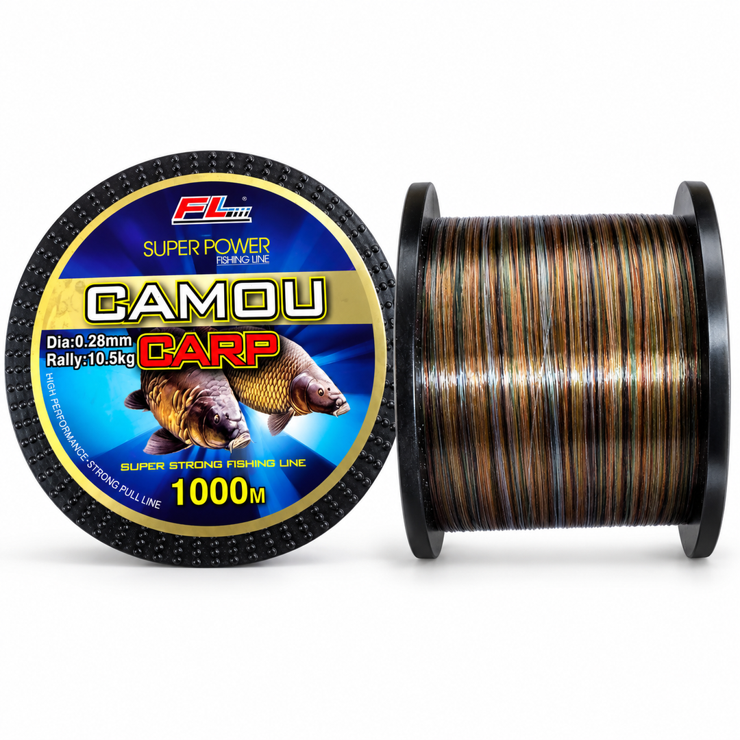 Fir Monofilament FL Camou Carp 0.28mm – 10.5kg – 1000m
