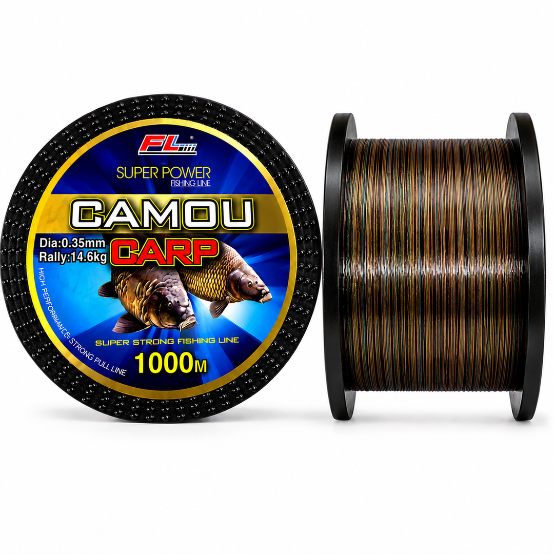 Fir Monofilament FL Camou Carp 0.35mm – 14.6kg – 1000m