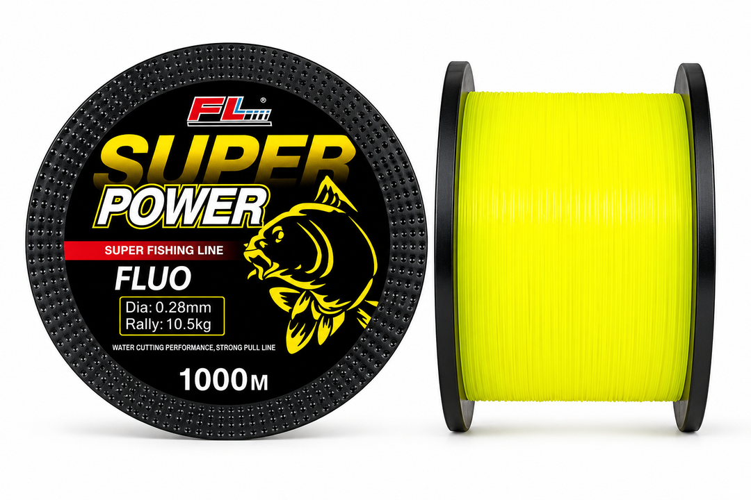 Fir Monofilament FL Super Power Fluo 0.28mm – 10.5kg – 1000m