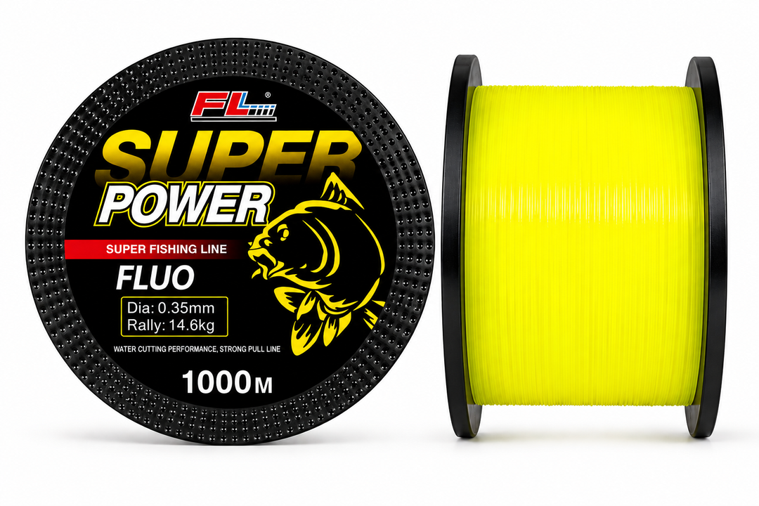 Fir Monofilament FL Super Power Fluo 0.35mm – 14.6kg – 1000m
