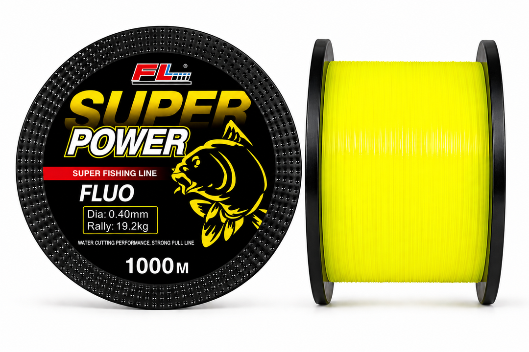 Fir Monofilament FL Super Power Fluo 0.40mm – 19.2kg – 1000m