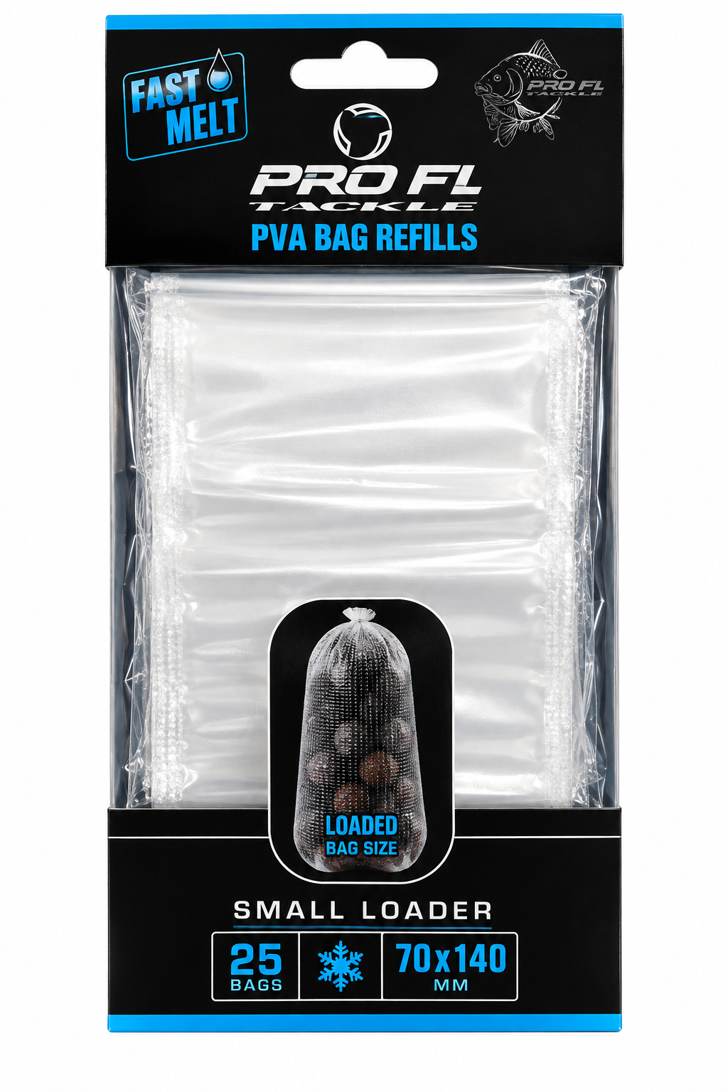 Pungi PVA PRO FL 70x140mm Fast Melt – 25 buc