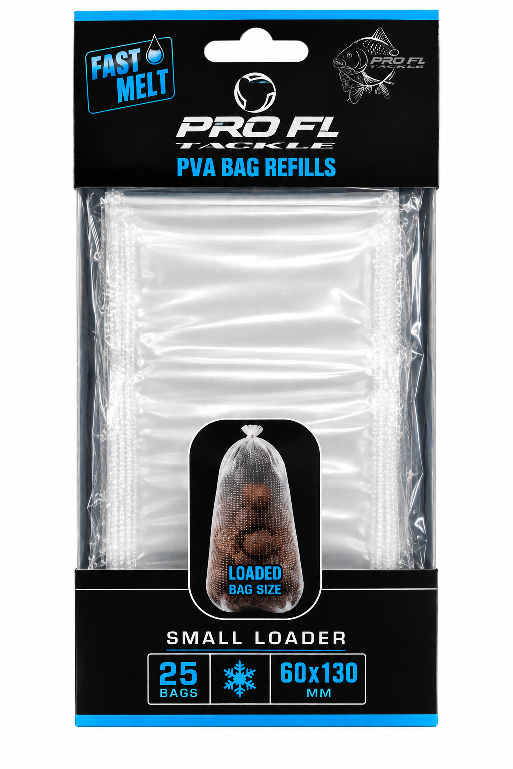 Pungi PVA PRO FL 60x130mm Fast Melt – 25 buc