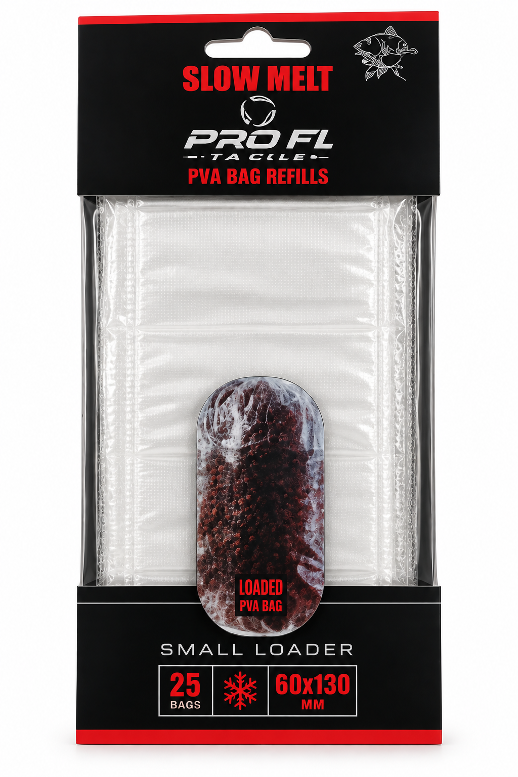Pungi PVA PRO FL Slow Melt 60x130mm – 25 buc