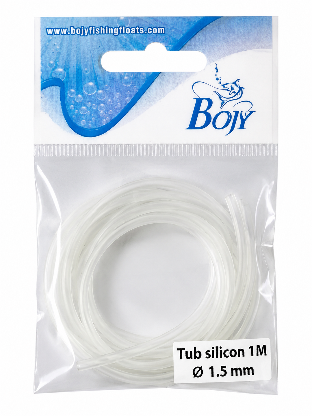 Tub Silicon Transparent 1m 1.5mm
