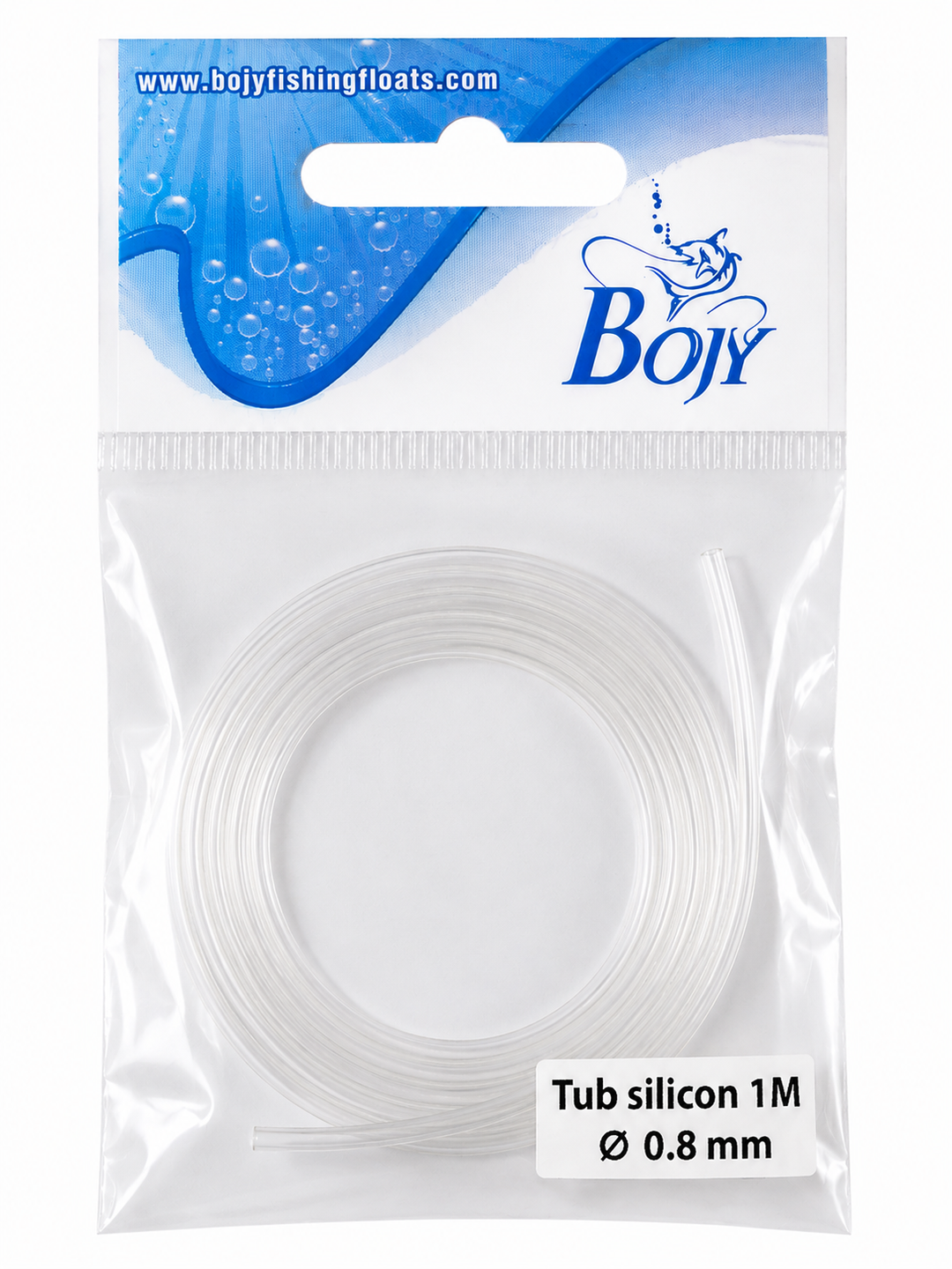 Tub Silicon Transparent 1m 0.8mm