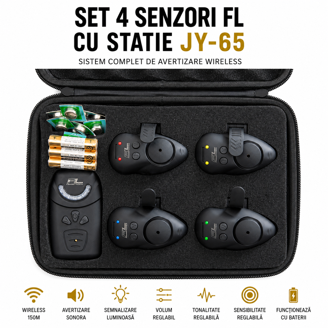 Set 4 Senzori FL cu Statie JY-65