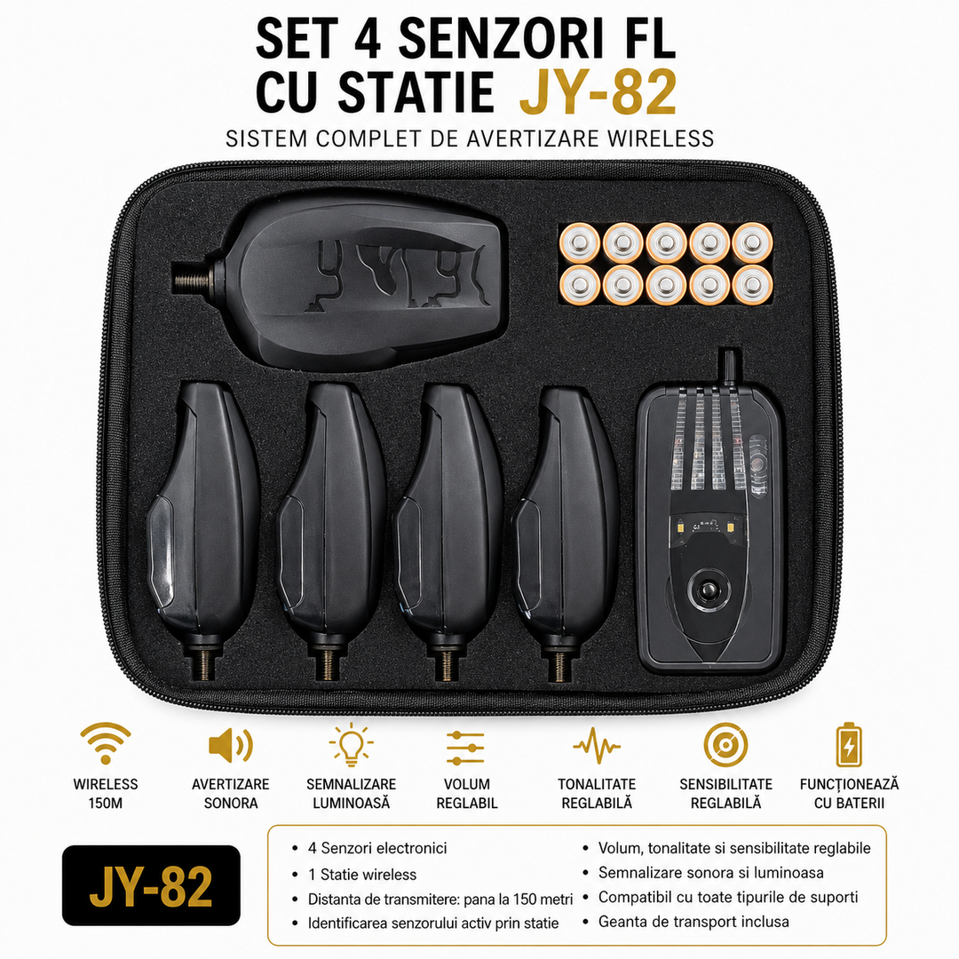 Set 4 Senzori FL cu Statie JY-82