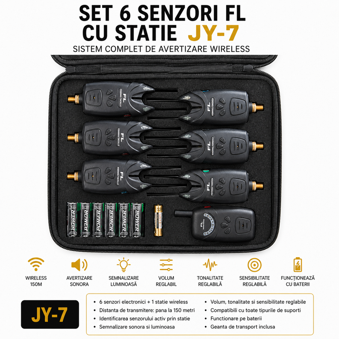 Set 6 Senzori FL cu Statie JY-7