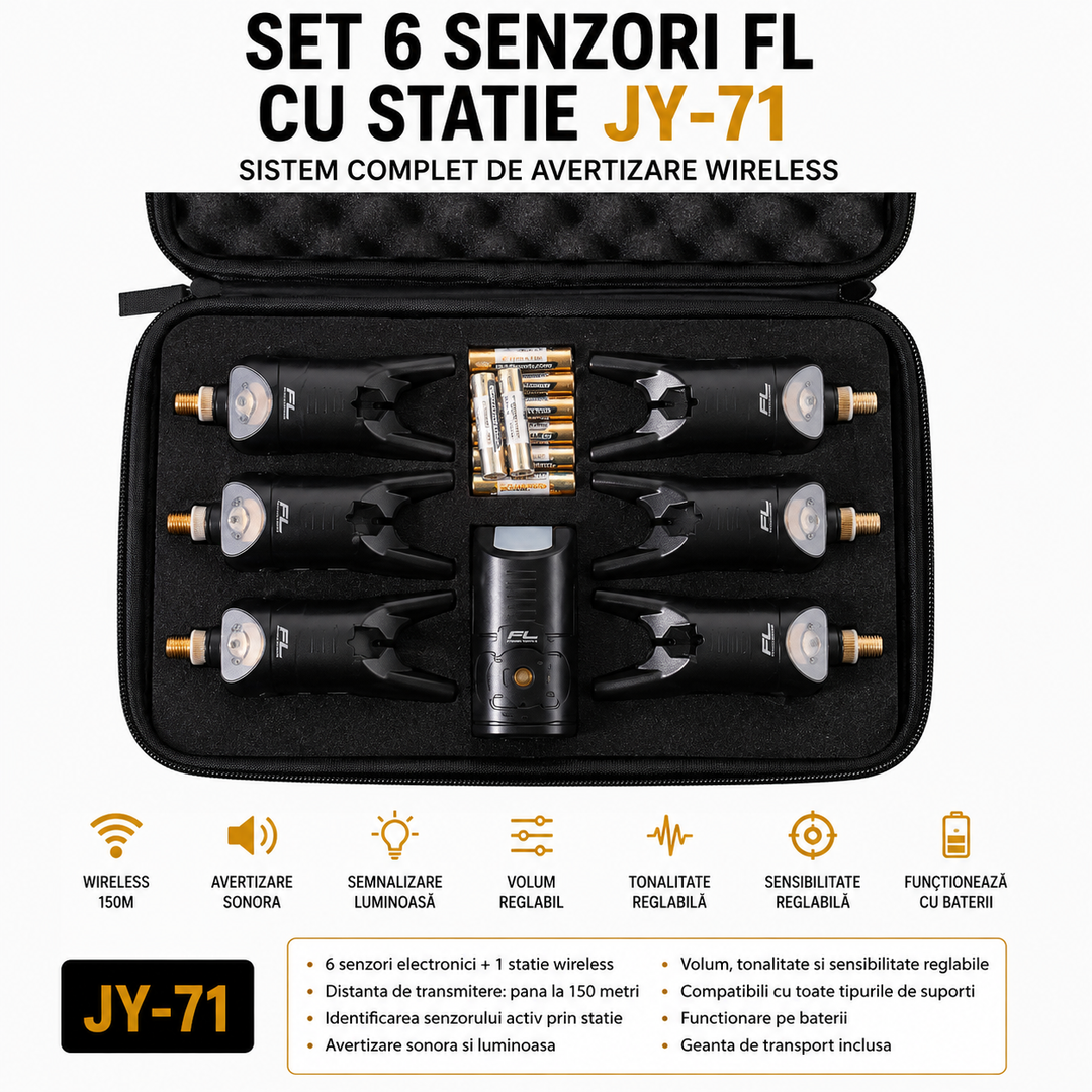 Set 6 Senzori FL cu Statie JY-71