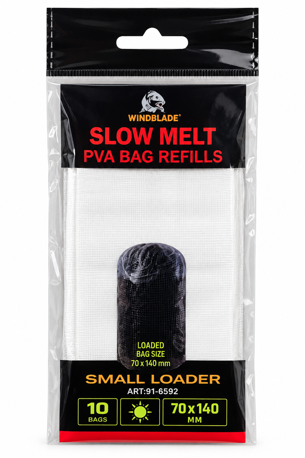 Pungi PVA Slow Melt Windblade 70x140mm – 10 bucati