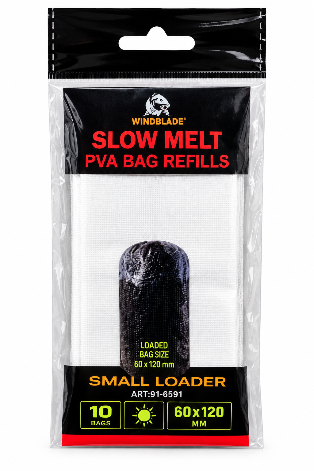 Pungi PVA Slow Melt Windblade 60x120mm – 10 bucati