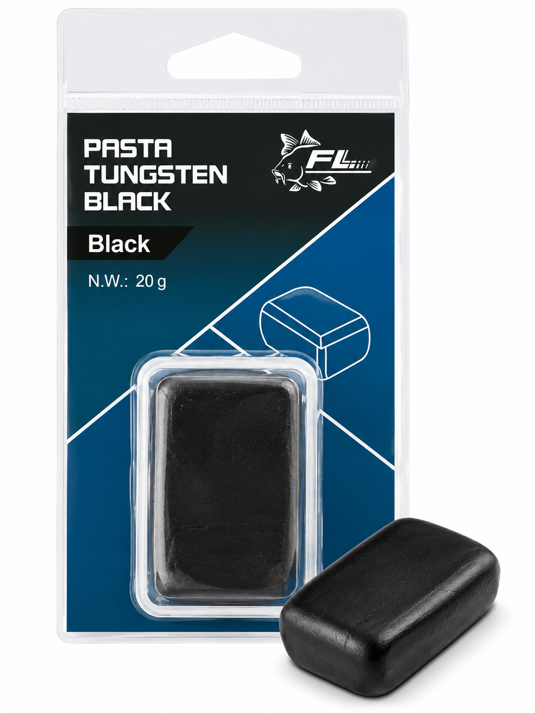 Pasta Tungsten FL Black 20g – Pasta de Echilibrare pentru Monturi Crap