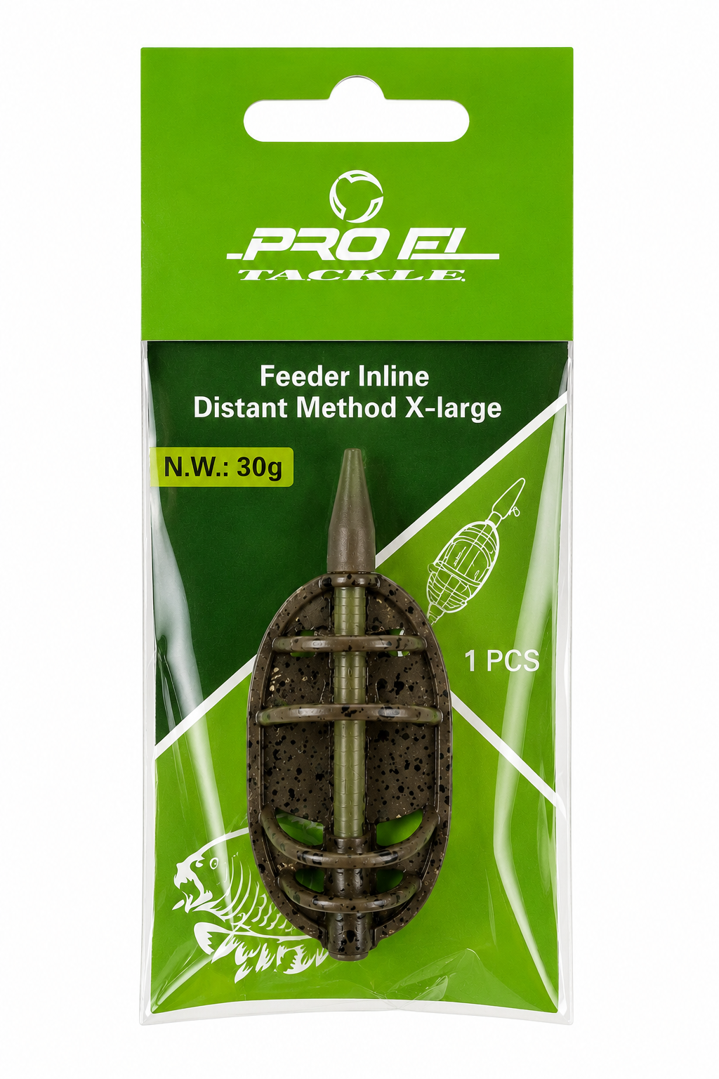 Method Feeder FL Inline Dura Flat Method X-Large 60g