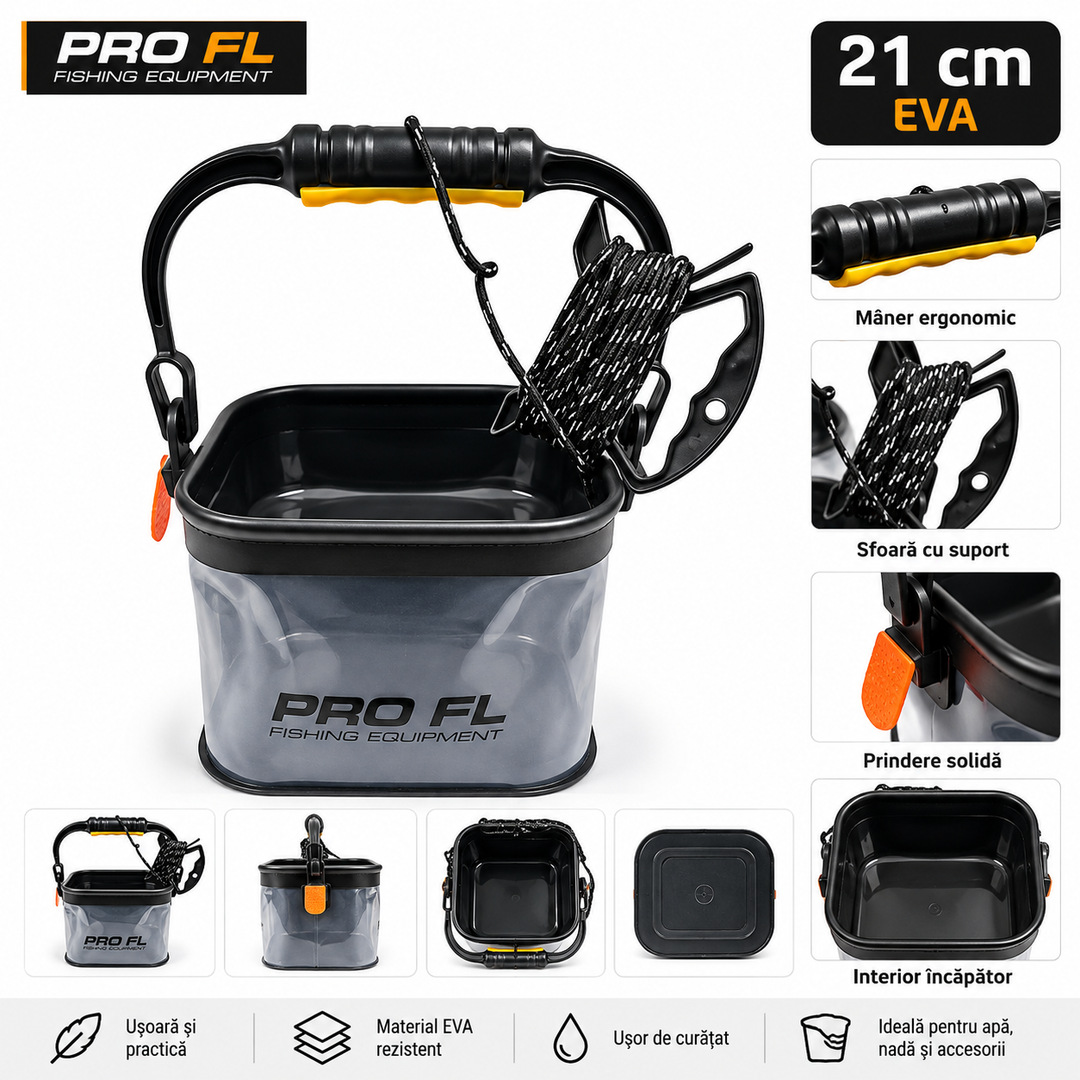 Galeata EVA PRO FL 21cm cu Sfoara