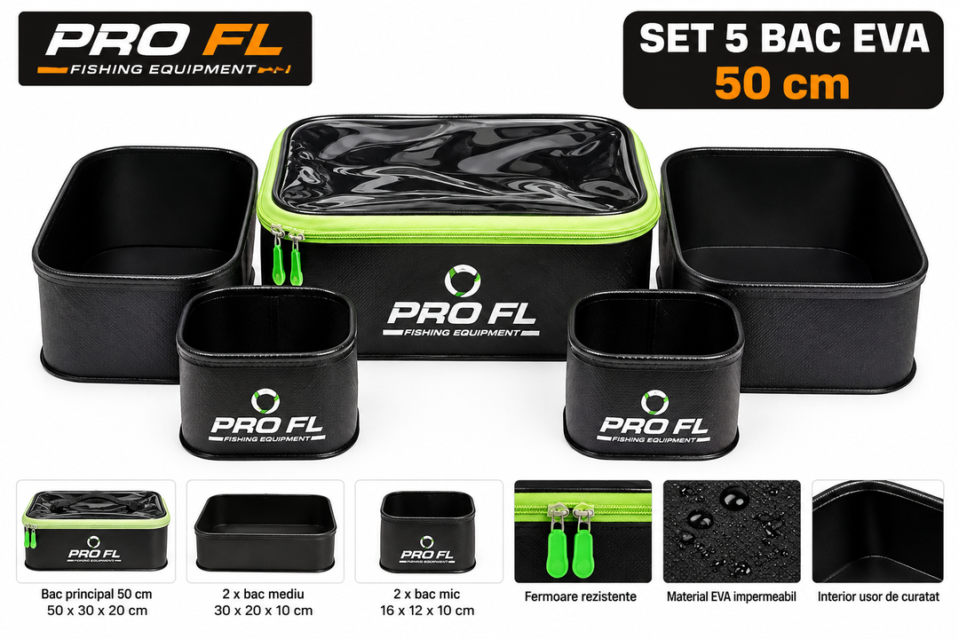 Set 5 Bacuri EVA PRO FL 50cm