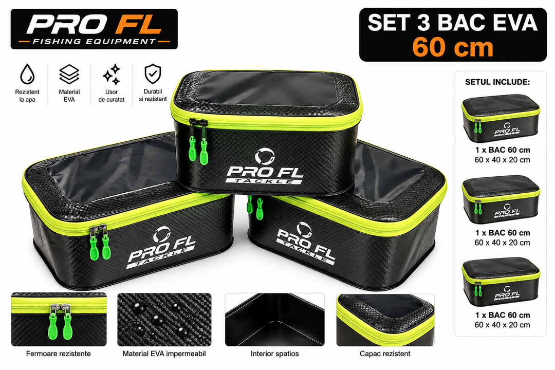 Set 3 Bacuri EVA PRO FL 60cm