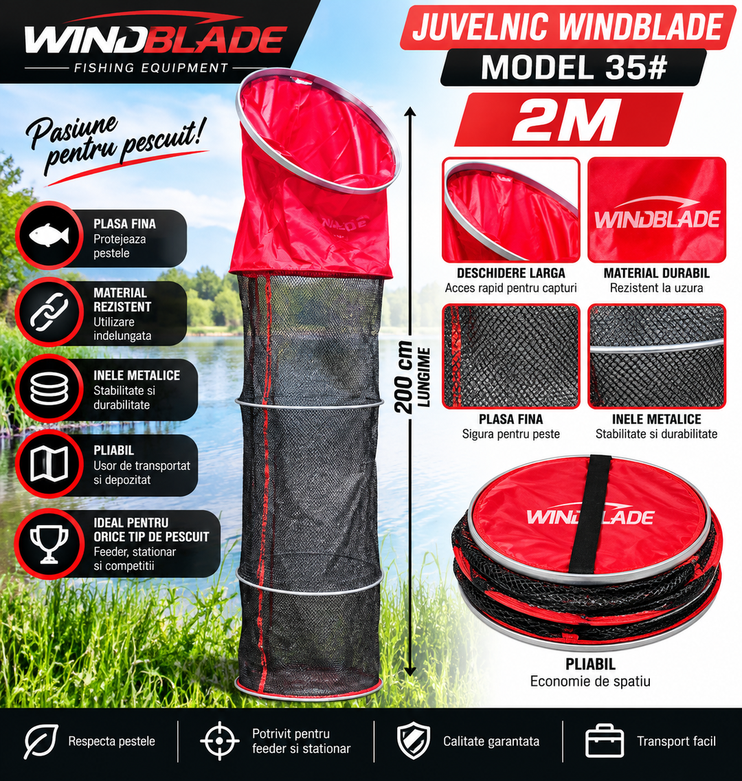 Juvelnic Rosu Windblade Model 35# – 2M