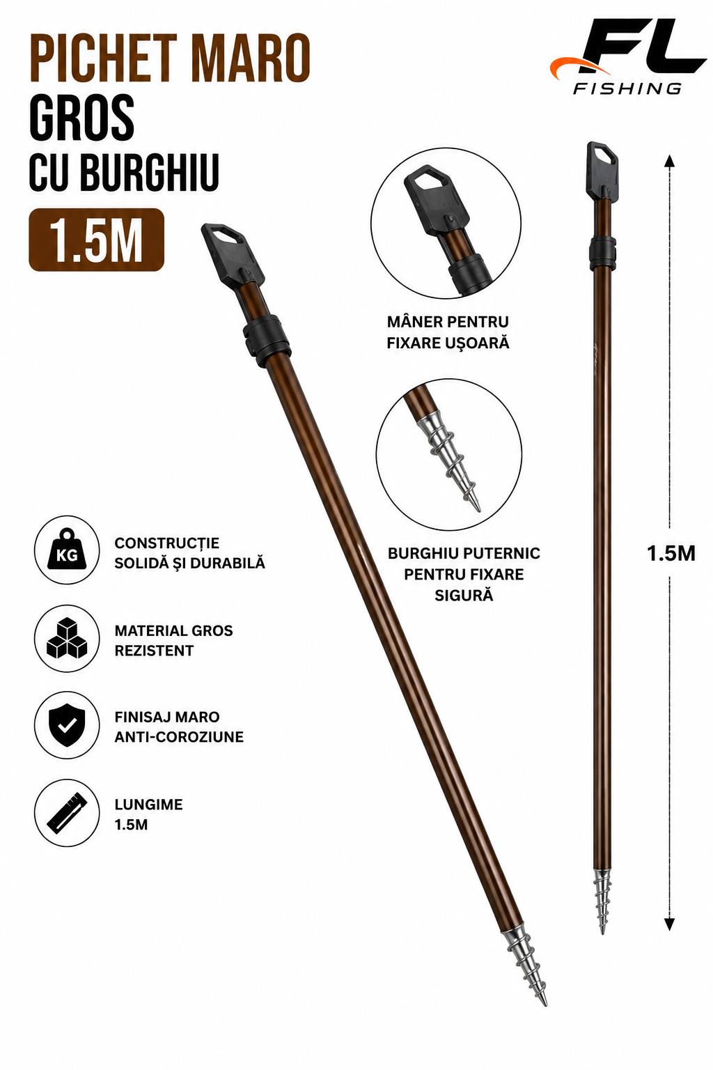 Pichet Maro Gros FL cu Burghiu 1.5M