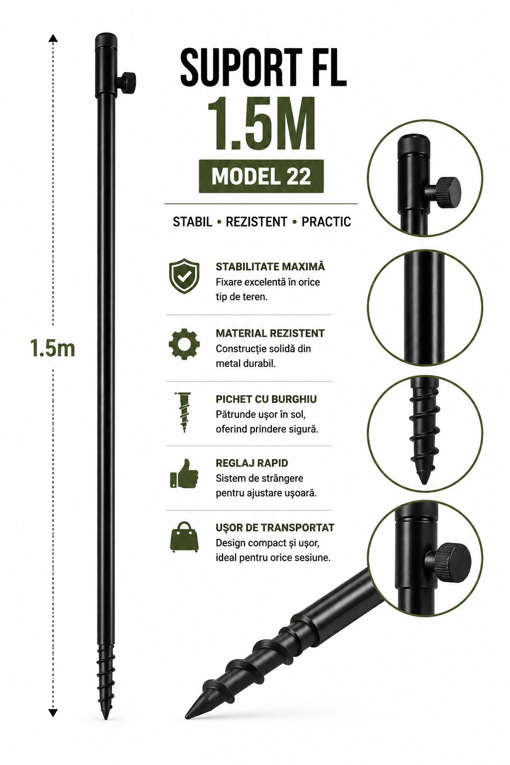 Pichet FL 1.5m Model 22