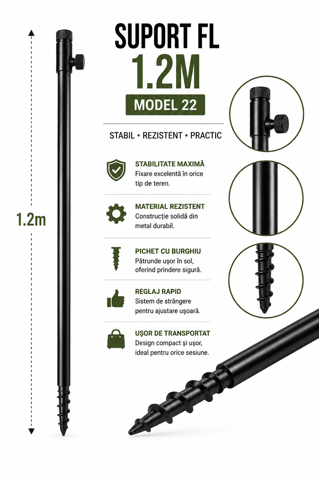 Pichet FL 1.2m Model 22