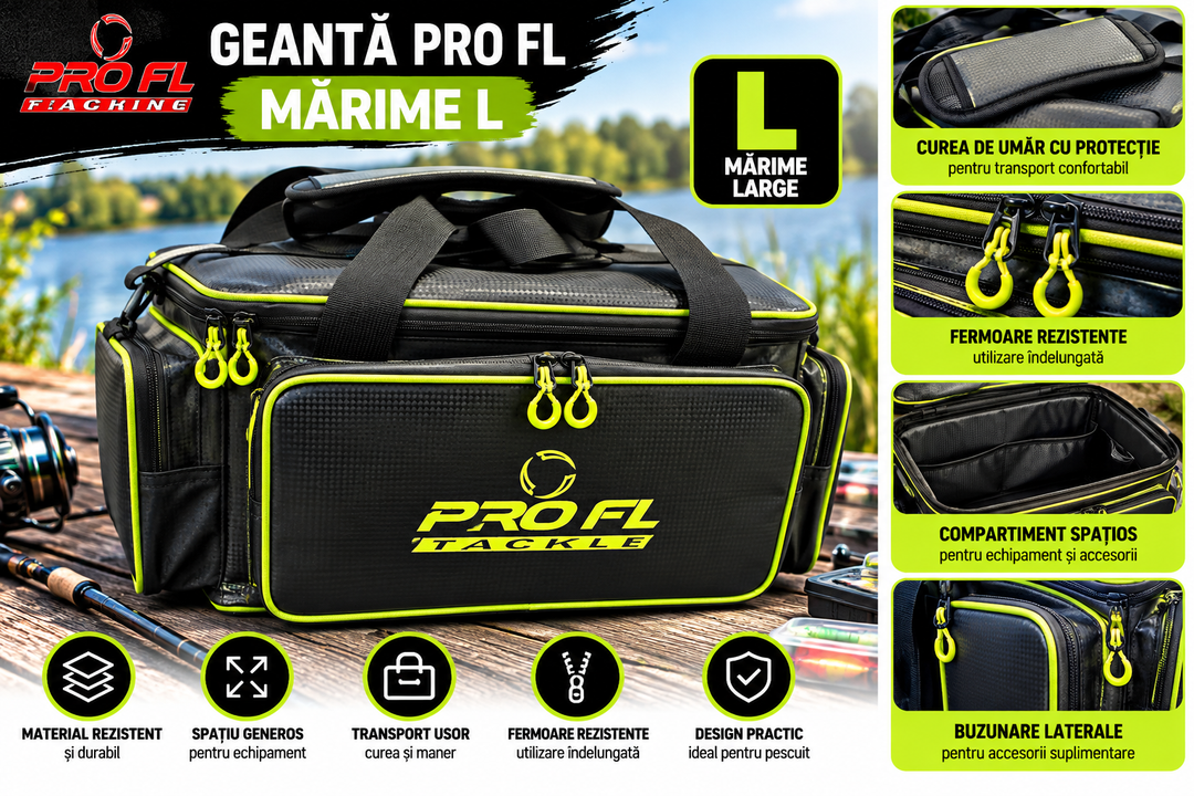 Geanta Pescuit PRO FL Marime L