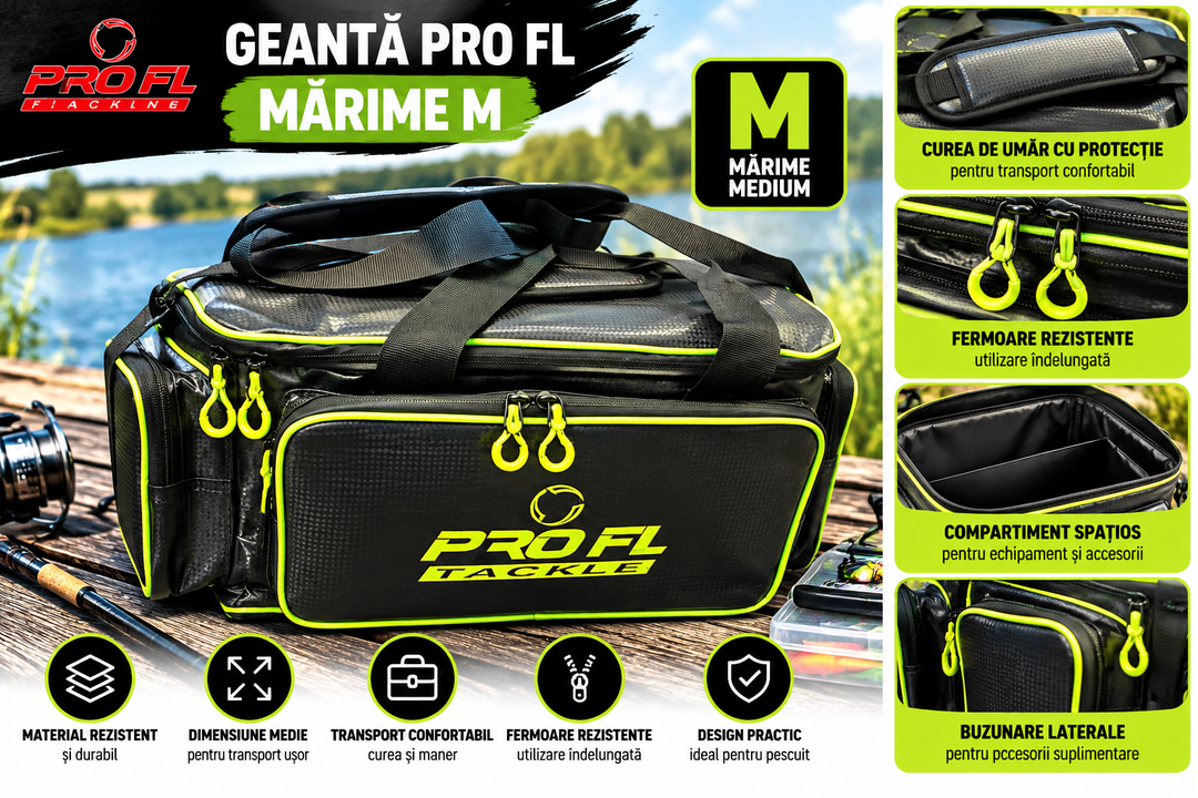 Geanta Pescuit PRO FL Marime M