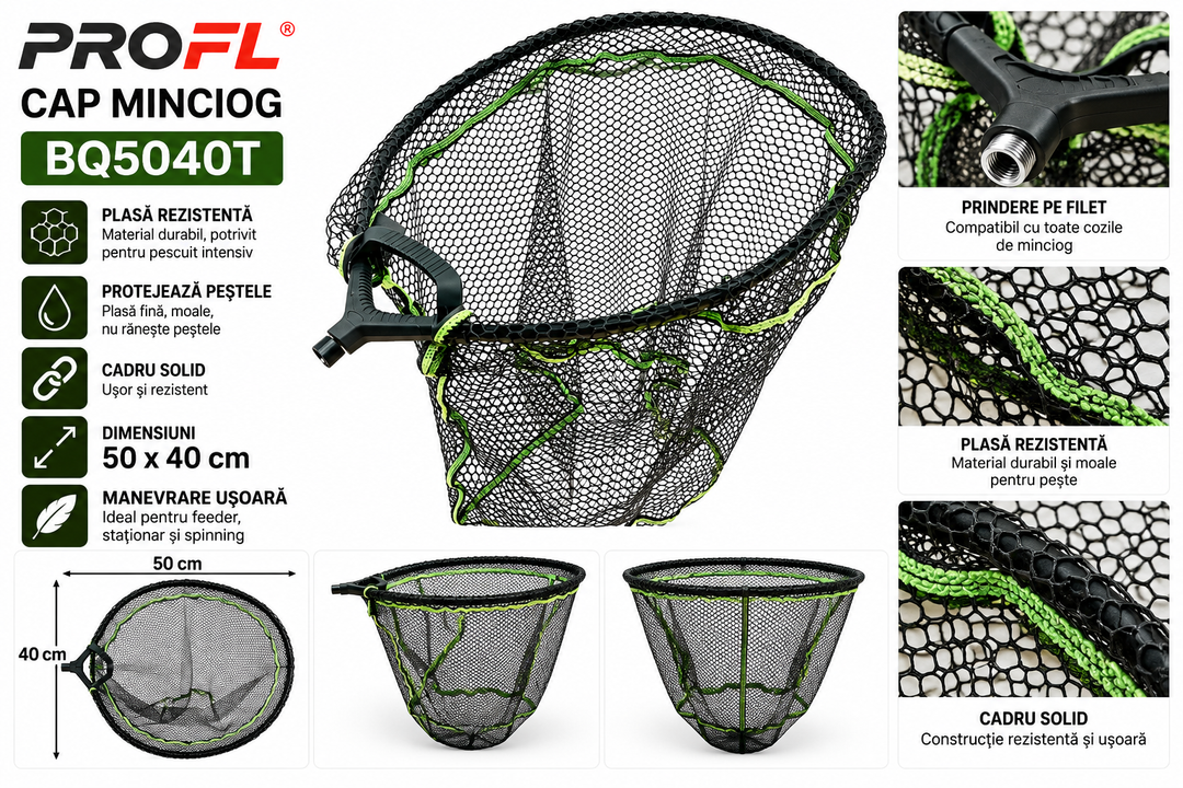 Cap Minciog PRO FL BQ5040T – 50x40 cm