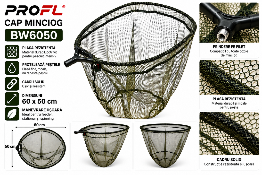 Cap Minciog PRO FL BW6050 – 60x50 cm