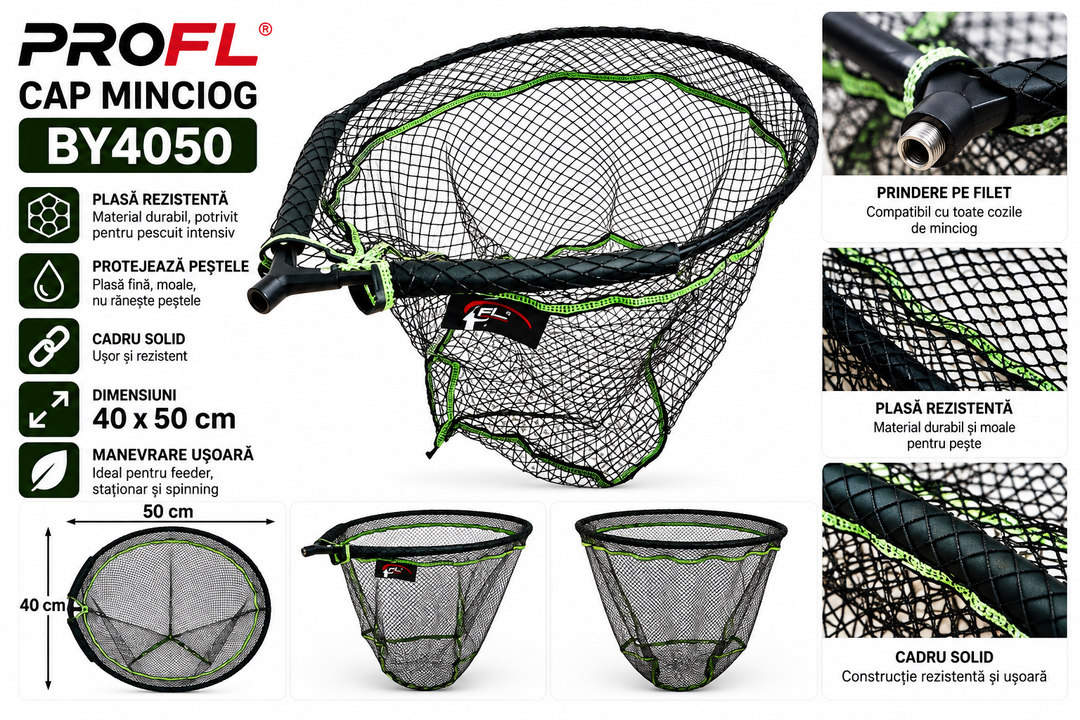 Cap Minciog PRO FL BY4050 – 40x50 cm