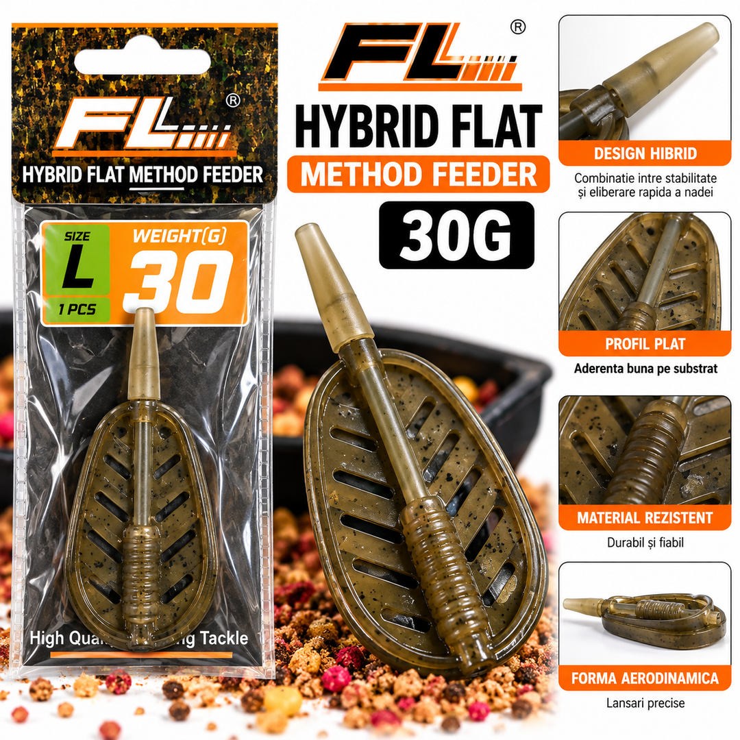 Momitor Method FL Hybrid Flat – 30g, Marimea L