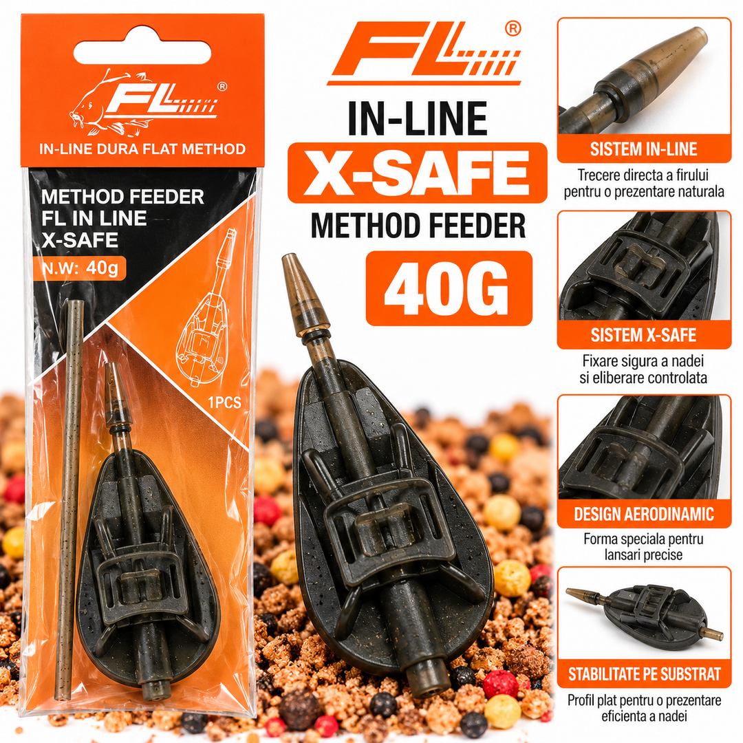Method Feeder FL In-Line X-Safe – 40g