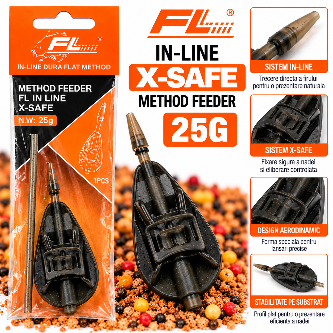 Method Feeder FL In-Line X-Safe – 25g