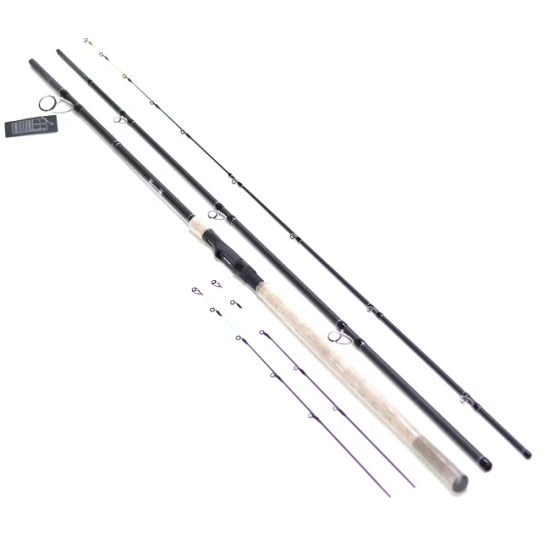 Lanseta PRO FL X Power Feeder 3.90m 60-180g – Carbon, 3 Varfuri, Inele SIC K