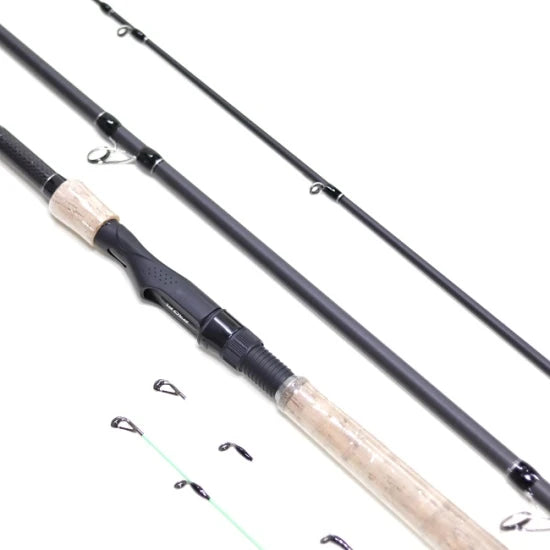 Lanseta PRO FL X Power Feeder 3.90m 60-180g – Carbon, 3 Varfuri, Inele SIC K