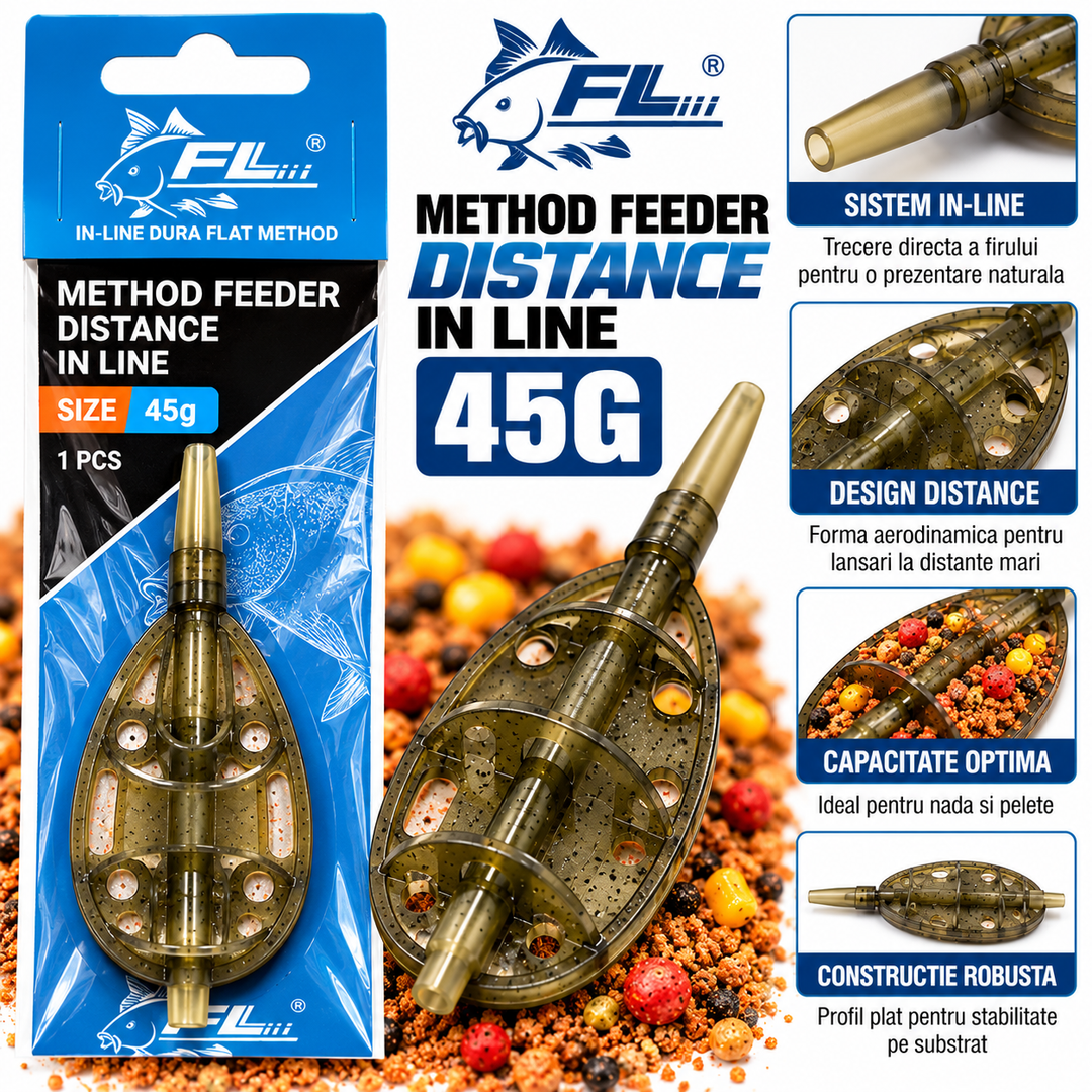 Momitor Method Feeder FL Distance In-Line – 45g