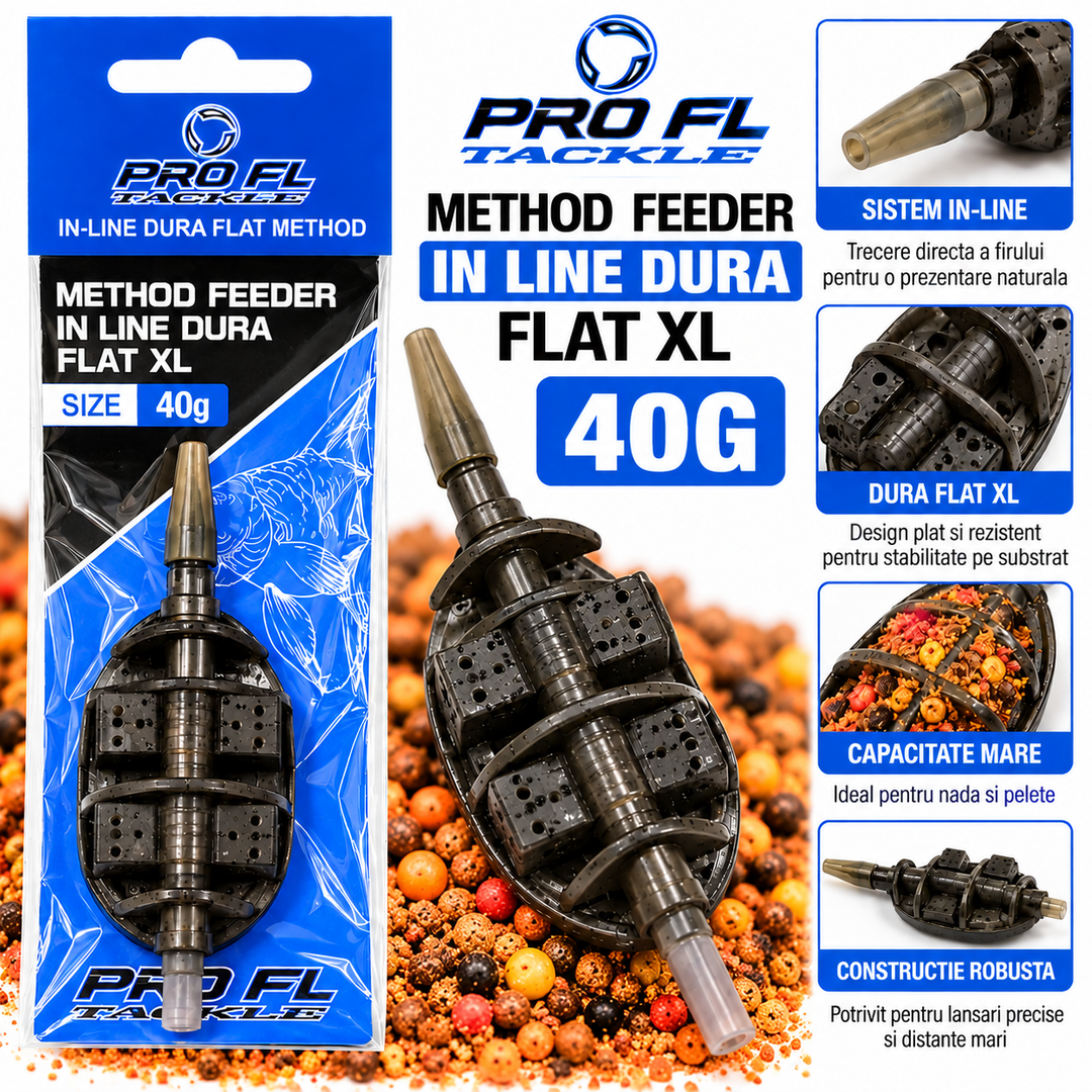Momitor Method Feeder PRO FL In-Line Dura Flat XL – 40g