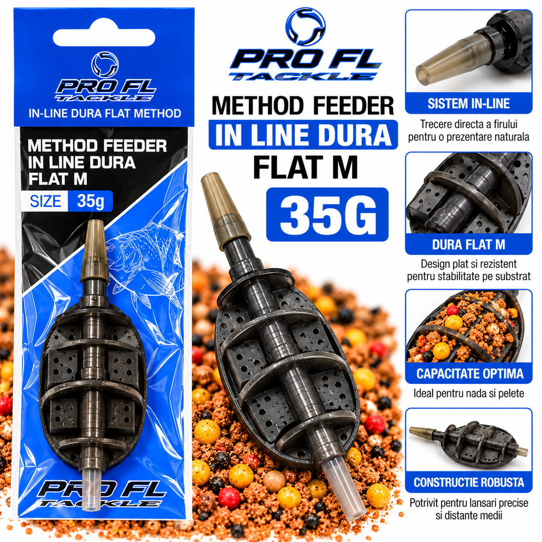 Momitor Method Feeder PRO FL In-Line Dura Flat M – 35g