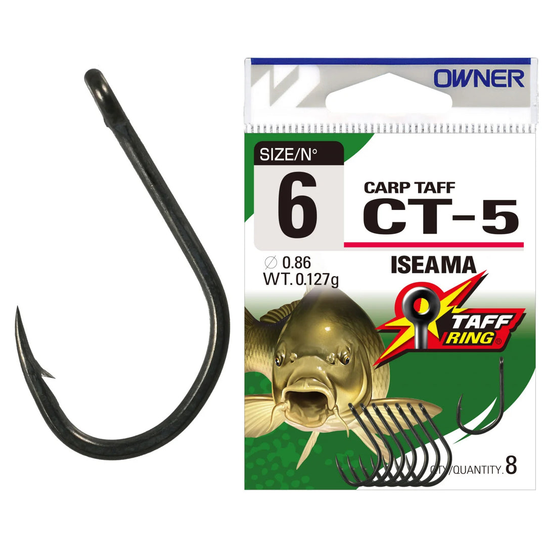 Carlig Owner CT-5 No.4 Carp Iseama 8buc/plic