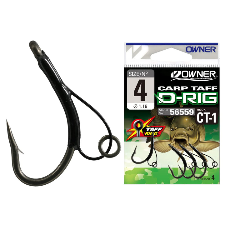Carlig Owner No.4 Carp Taff D-Rig 56559 CT-1