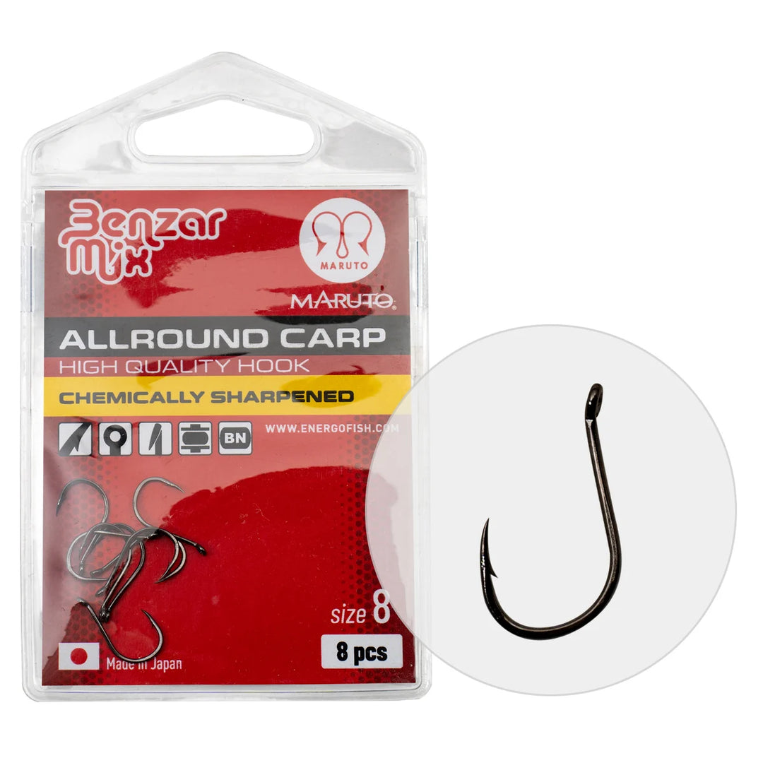 CARLIGE BENZAR ALLROUND CARP NR.1/0 5BUC/PLIC
