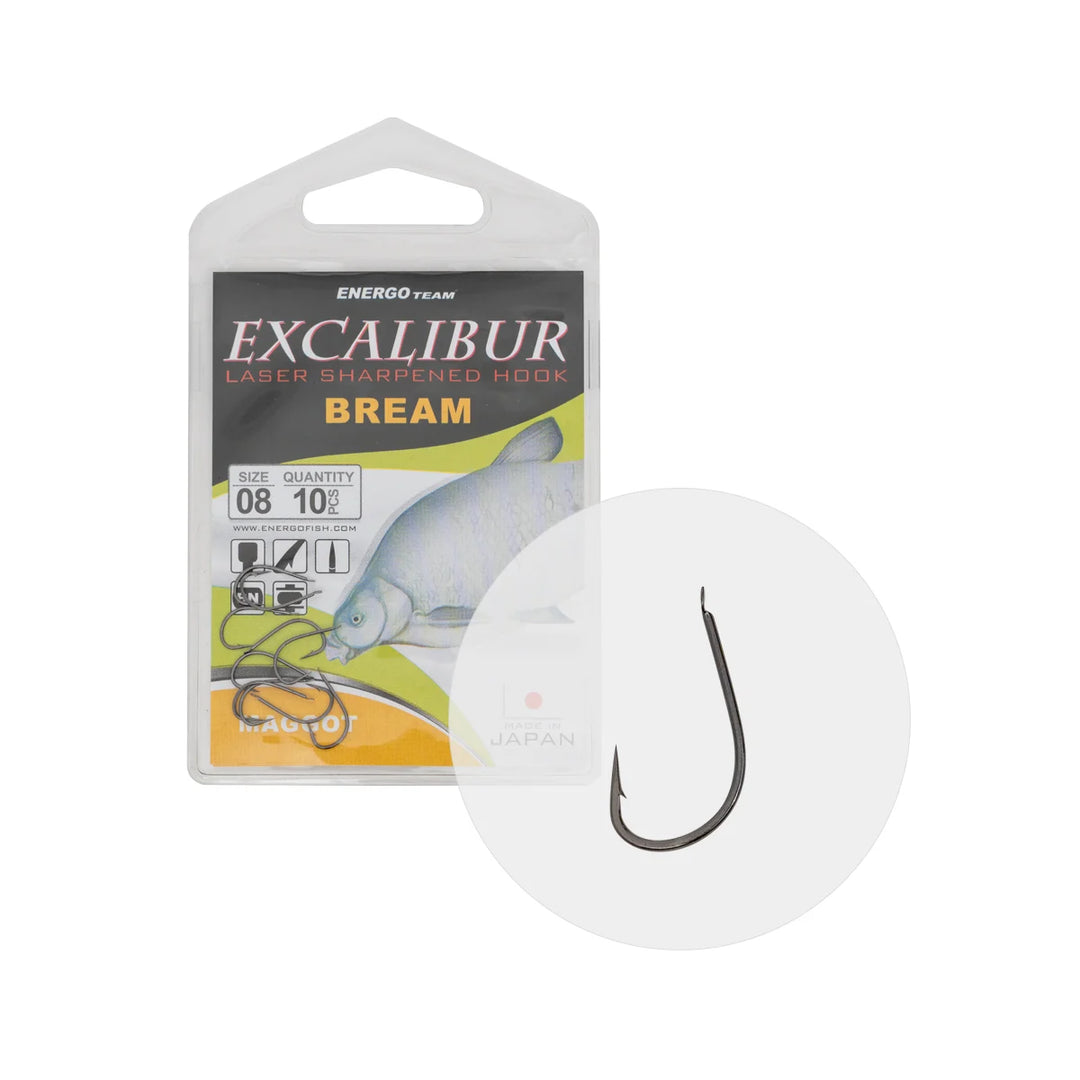CARLIGE EXCALIBUR BREAM MAGGOT NR.8 10BUC/PLIC