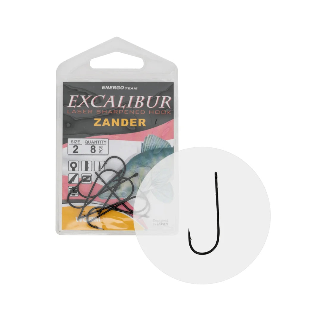 CARLIGE EXCALIBUR ZANDER WORM NR.2 8buc/plic