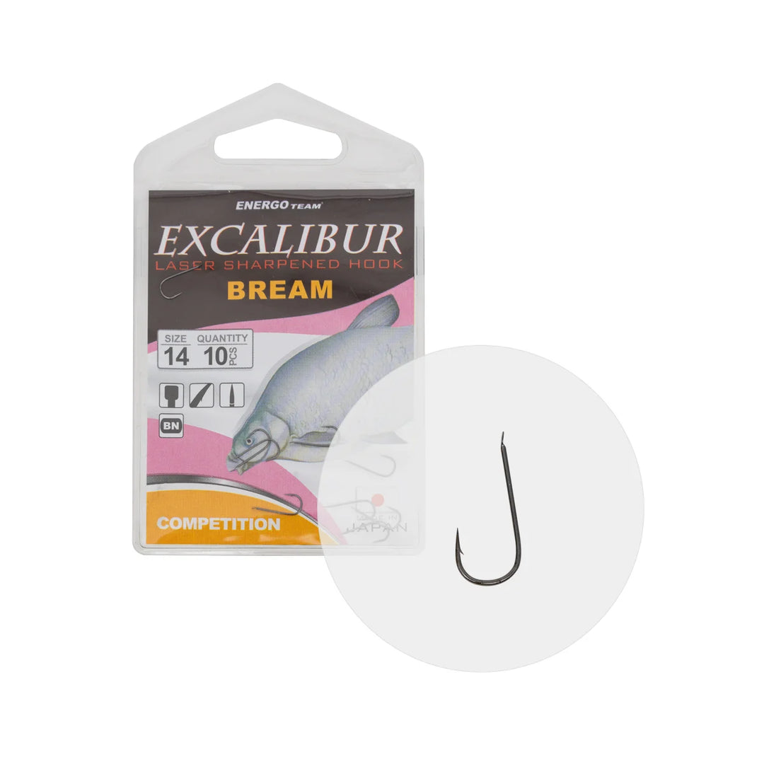 Carlige Platica Excalibur Bream Competition NS NR.8 10BUC/PLIC