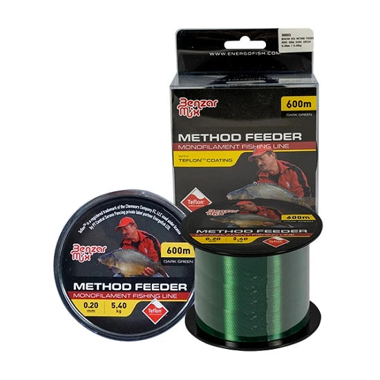 FIR BENZAR METHOD FEEDER MONO DARK GREEN 0.18MM 300M 4.3KG