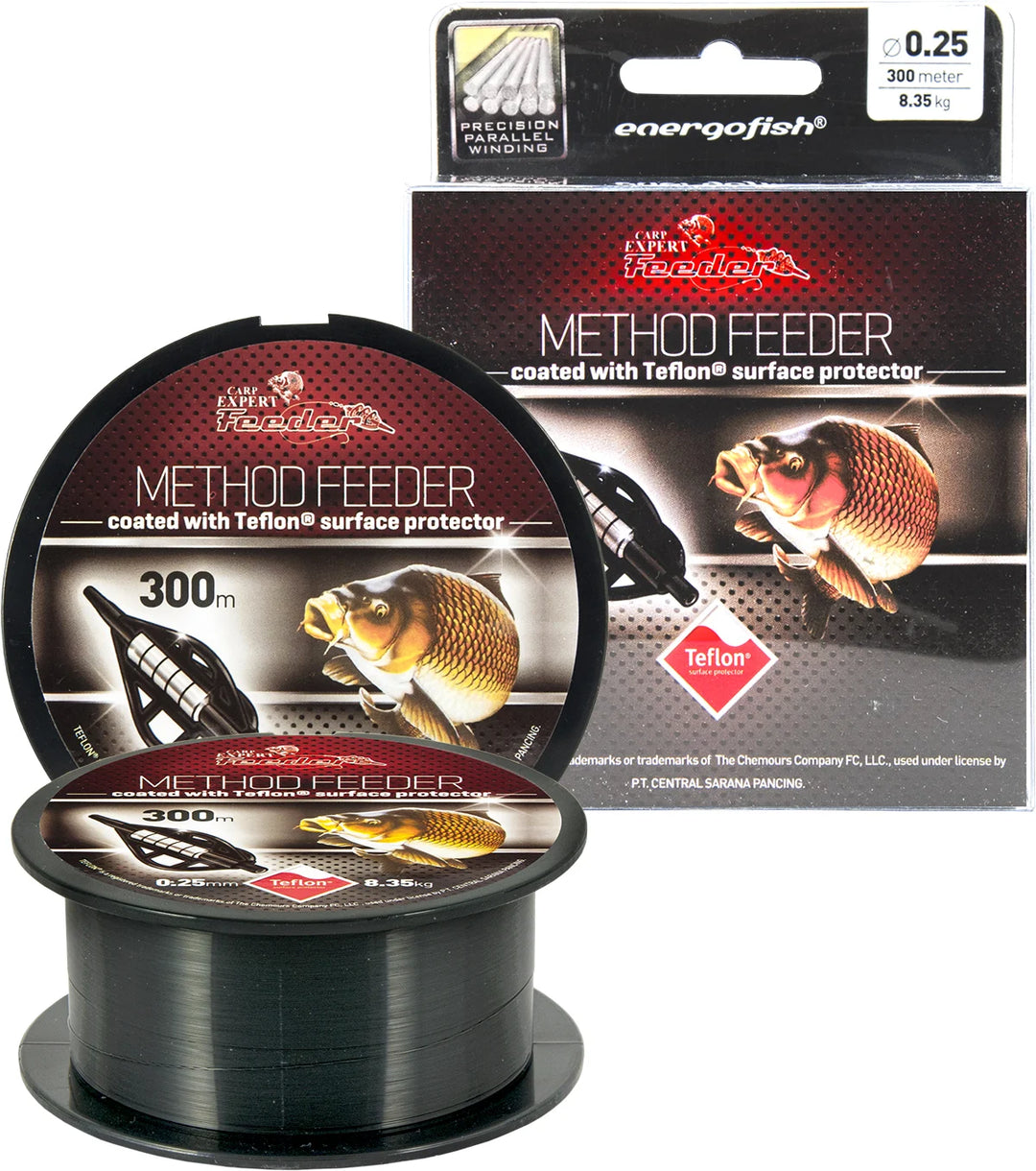 FIR CARP EXPERT METHOD FEEDER TEFLON 300M 0.30MM/11.45KG