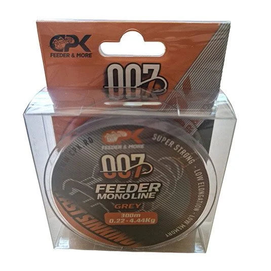 Fir monofilament CPK Feeder Monoline Grey 0.20mm/3.62kg/300m