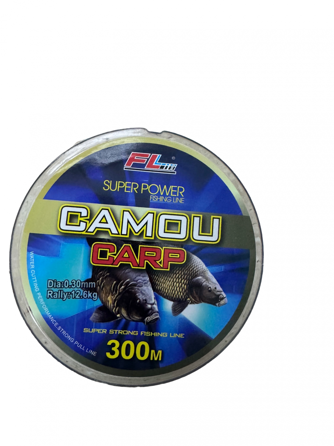 FIR MONOFILAMENT FL CAMOU CARP 300M 0.28MM/10.5KG