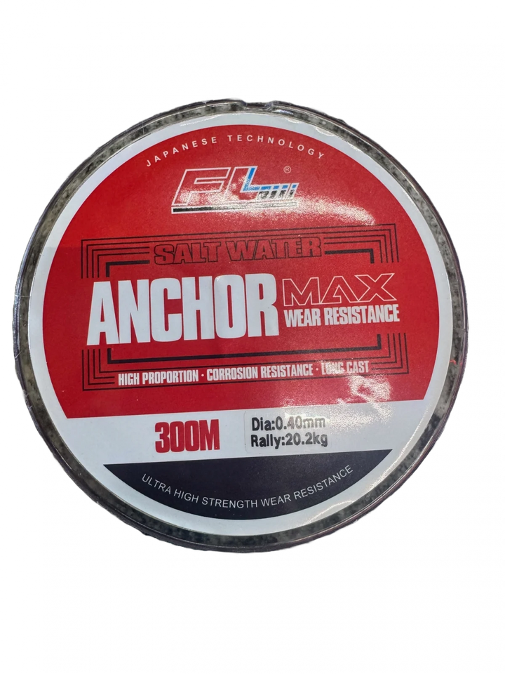 FIR 300M 0.40mm/20.2kg FL SALT WATER ANCHOR MAX ROSU